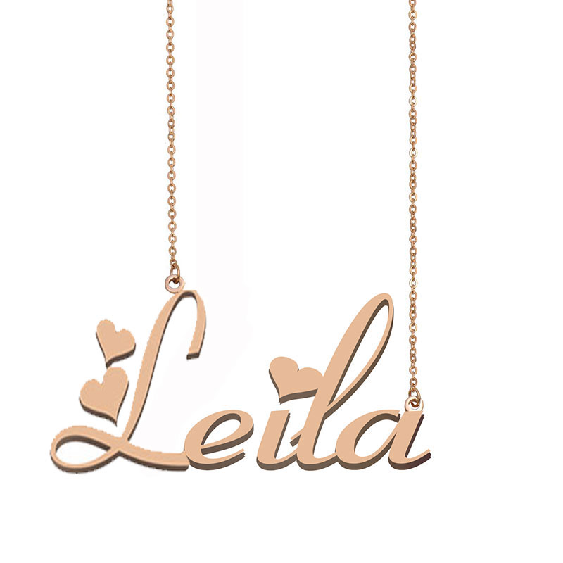 Leila Name Necklace… - image