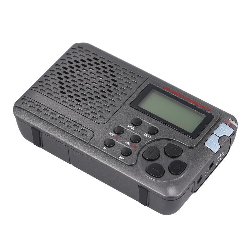 Portable Radio AM/SW/FM Pocket Radio Built-in Speaker and Antenna Multi-band Digital Stereo DSP Receiver with LCD Screen
Portable Radio AM/SW/FM Pocket Radio Built-in Speaker and Antenna Multi-band Digital Stereo DSP Receiver with LCD Screen
