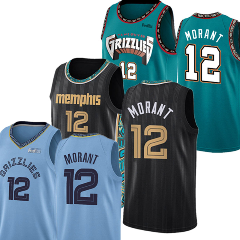 12 Ja Morant Basketball Jerseys stitched Logos High quality Green Grey White Black Memphis''Grizzlies''S M XL XXL3636, Jersey
12 Ja Morant Basketball Jerseys stitched Logos High quality Green Grey White Black Memphis''Grizzlies''S M XL XXL3636, Jersey