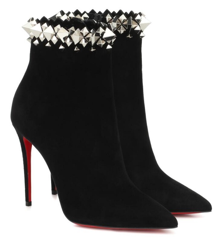 Luxury Winter Fashion Women Ankle Boots Firmamma High Heels Women's Red Bottom Boot Lady Booty Luxury Designer Party Red Sole Booties With B, Black
Luxury Winter Fashion Women Ankle Boots Firmamma High Heels Women's Red Bottom Boot Lady Booty Luxury Designer Party Red Sole Booties With B, Black