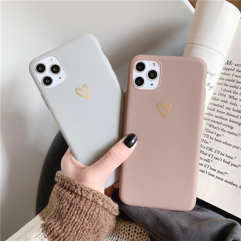 Bronzing love Phone Case For iPhone 6 6s 7 8 Plus X XR XS Max Fashion Hot stamping Lovely Love Heart Soft TPU Phone Case, Please choose colors
Bronzing love Phone Case For iPhone 6 6s 7 8 Plus X XR XS Max Fashion Hot stamping Lovely Love Heart Soft TPU Phone Case, Please choose colors