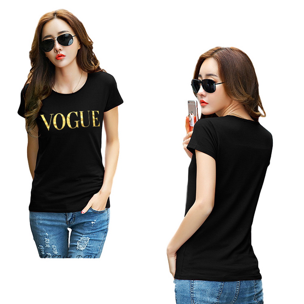 Fashion t shirts for women t-shirt gold VOGUE letter women Short Sleeve Crew Neck graphic tees Casual Womens tops, White
Fashion t shirts for women t-shirt gold VOGUE letter women Short Sleeve Crew Neck graphic tees Casual Womens tops, White