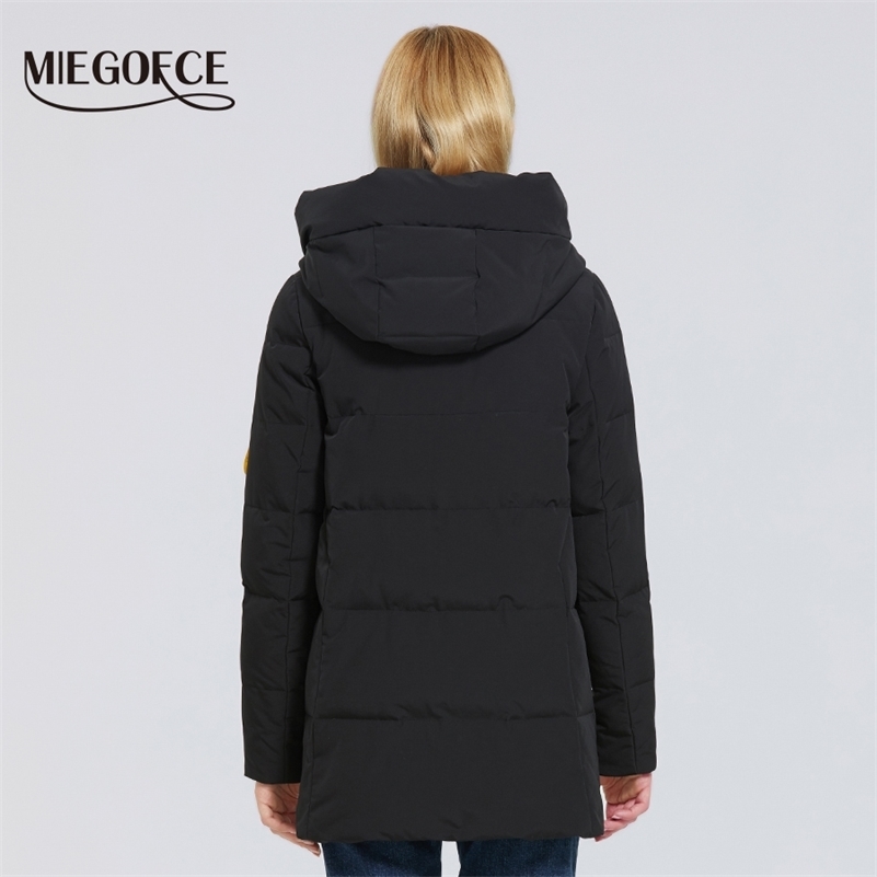 MIEGOFCE Women's Cotton Clothing Hooded To Reep Warm Windproof Winter Jacket Female Clothes Parkas Y201001