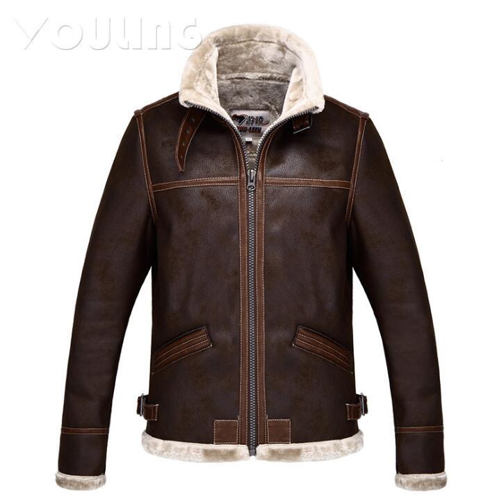 Brown mens leather jacket motorcycle short coat men jackets faux fur clothes personalized jaqueta de couro street autumn winter
Brown mens leather jacket motorcycle short coat men jackets faux fur clothes personalized jaqueta de couro street autumn winter