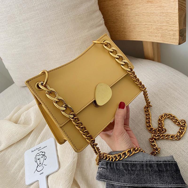 2021 Summer Fashion Female Flap Square bag High Quality PU Leather Women's Designer Handbag Lock Chain Shoulder Messenger bag, Small black
2021 Summer Fashion Female Flap Square bag High Quality PU Leather Women's Designer Handbag Lock Chain Shoulder Messenger bag, Small black