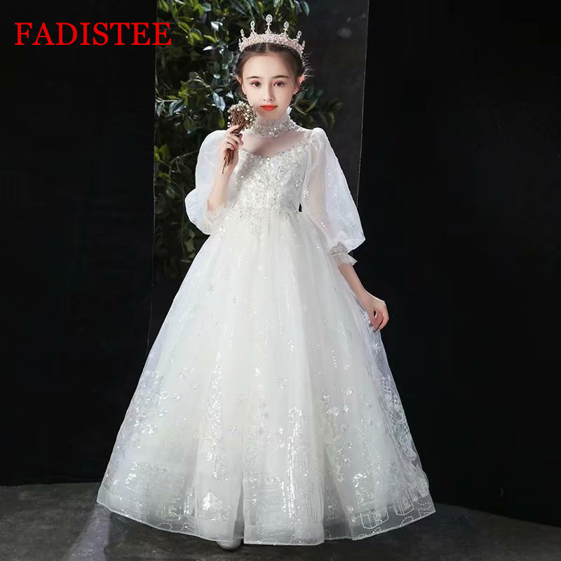 FADISTEE white floor-length lace Pretty Flower Girl Dresses vestidos lace Baby Girl Infant Dress Kids Formal Wear girls dress
FADISTEE white floor-length lace Pretty Flower Girl Dresses vestidos lace Baby Girl Infant Dress Kids Formal Wear girls dress