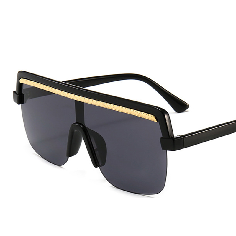 Luxury 2020 Oversized Vintage Sunglasses Womens Brand Designer Big Black Square Sunglasses Half Frame Flat Top Glasses Men Shade
Luxury 2020 Oversized Vintage Sunglasses Womens Brand Designer Big Black Square Sunglasses Half Frame Flat Top Glasses Men Shade