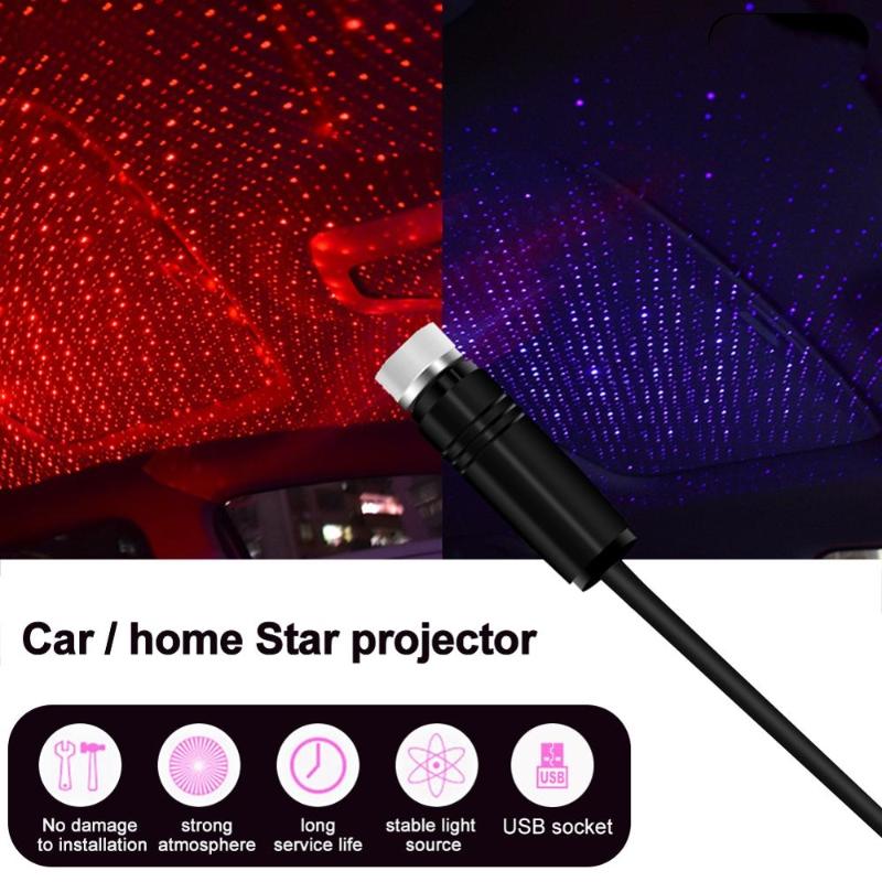 USB Plug And Play Mini Car Interior Roof Star Atmosphere Light Romantic Laser Projector Lamp For KIA K2 KX3 K4 K5 Cerato
USB Plug And Play Mini Car Interior Roof Star Atmosphere Light Romantic Laser Projector Lamp For KIA K2 KX3 K4 K5 Cerato