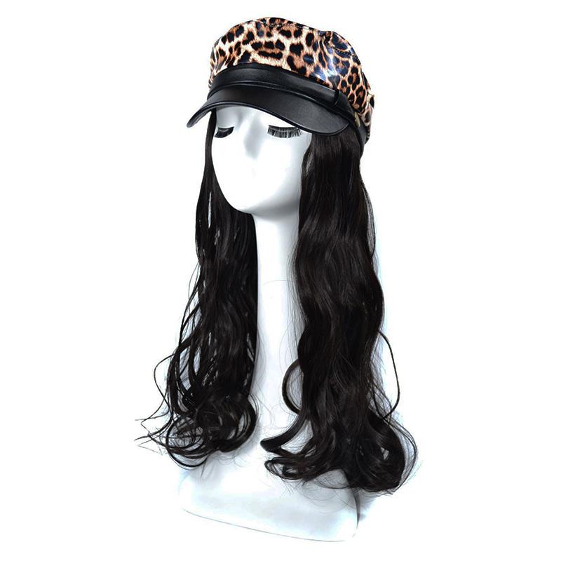 Berets Hat With Hair Wig Synthesis Curly 60cm Cap Black /brown Synthetic Braided, Dark brown
Berets Hat With Hair Wig Synthesis Curly 60cm Cap Black /brown Synthetic Braided, Dark brown