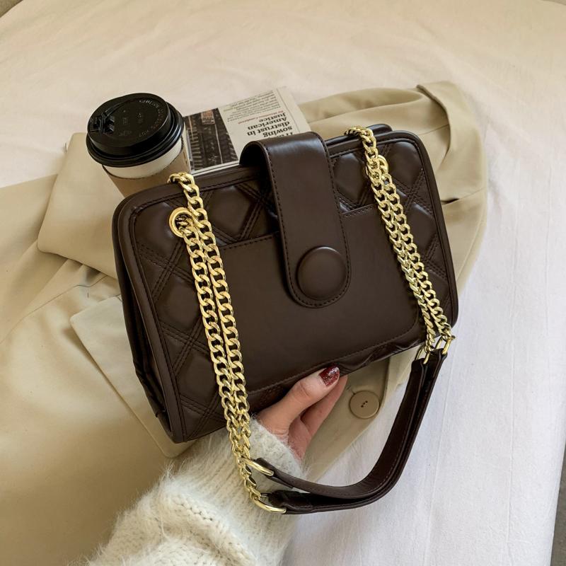 Fashion Chain PU Leather Shoulder Bags For Women 2021 Crossbody Handbags And Purses, Black
Fashion Chain PU Leather Shoulder Bags For Women 2021 Crossbody Handbags And Purses, Black