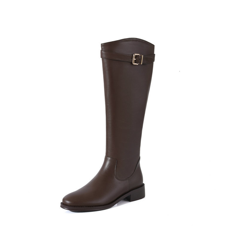 2021 New Working Thick Shoes Woman Low Heels Knee High Boots Fashion Genuine Leather Side Tight Nt3z, Black
2021 New Working Thick Shoes Woman Low Heels Knee High Boots Fashion Genuine Leather Side Tight Nt3z, Black