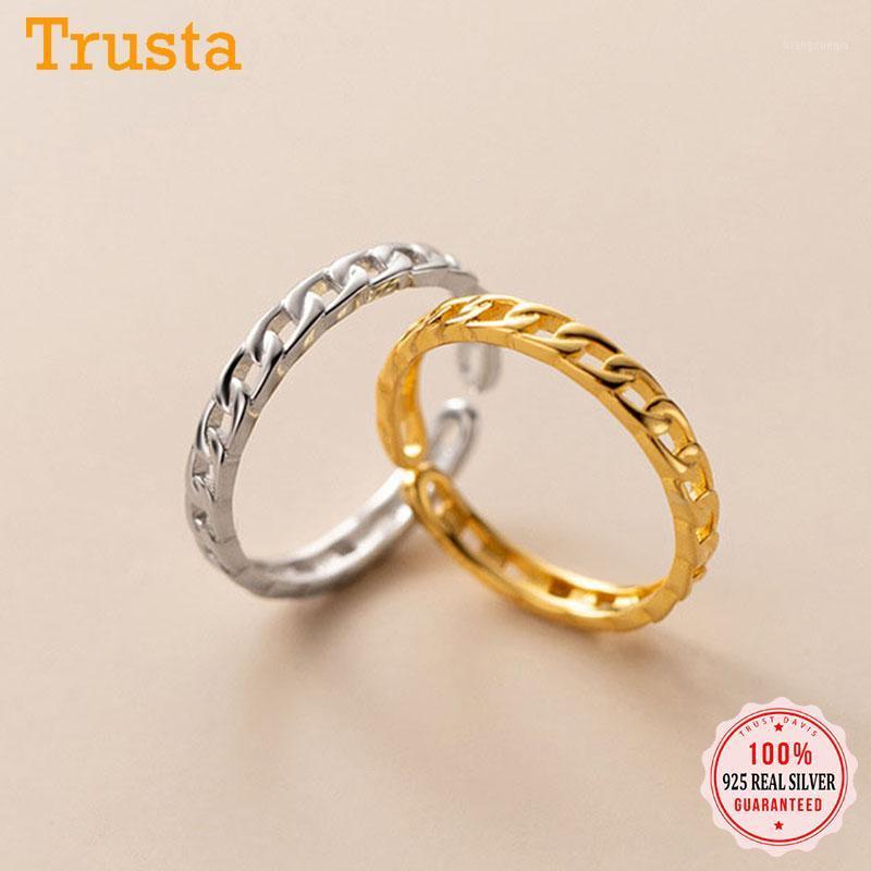 Cluster Rings Trustdavis Genuine 925 Sterling Silver Fashion Sweet Chain Opening Ring Wonderful For Women Girl Wedding Jewelry Gift DB1059, Golden;silver
Cluster Rings Trustdavis Genuine 925 Sterling Silver Fashion Sweet Chain Opening Ring Wonderful For Women Girl Wedding Jewelry Gift DB1059, Golden;silver
