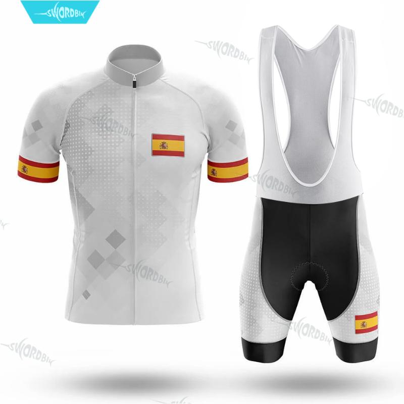 Spain Men Cycling Clothing Short Sleeve Jersey Set Summer Spanish National Team Clothes Professional Uniform Riding Sports Suit, Bib cycling set
Spain Men Cycling Clothing Short Sleeve Jersey Set Summer Spanish National Team Clothes Professional Uniform Riding Sports Suit, Bib cycling set