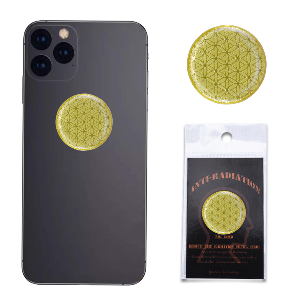 Newest Design 5G Anti Radiation Round Golden Sticker 3000cc Health Protector Against EMF Mobile Phone Sticker
Newest Design 5G Anti Radiation Round Golden Sticker 3000cc Health Protector Against EMF Mobile Phone Sticker