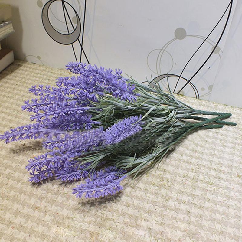 7 Head 30cm Length Romantic Provence Lavender Flower Silk Artificial Flowers Grain Decorative Wedding Party Decoration, Purple
7 Head 30cm Length Romantic Provence Lavender Flower Silk Artificial Flowers Grain Decorative Wedding Party Decoration, Purple
