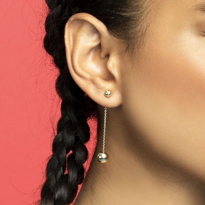 Punk Gold Color Double Round Ball Dangle Earrings Fashion Statement Long Chain Drop Earrings Party Jewelry 2020 New
Punk Gold Color Double Round Ball Dangle Earrings Fashion Statement Long Chain Drop Earrings Party Jewelry 2020 New