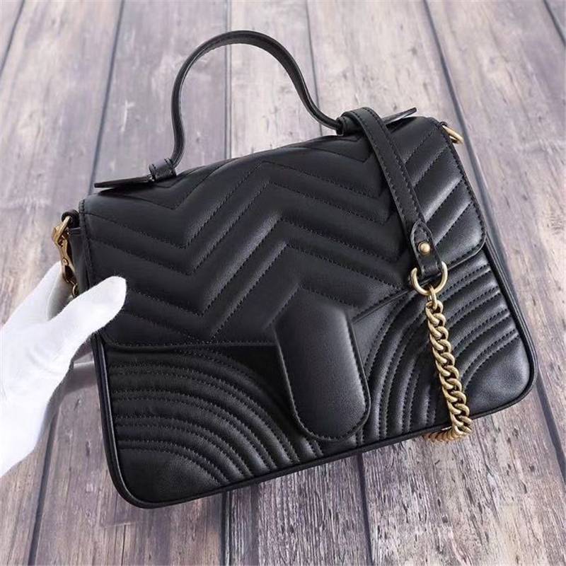 Fashion Black Stripe PU leather Lady Handbag Chain Shoulder Bags Evening Bag for Women with Good Quality, Black bag (no box)
Fashion Black Stripe PU leather Lady Handbag Chain Shoulder Bags Evening Bag for Women with Good Quality, Black bag (no box)