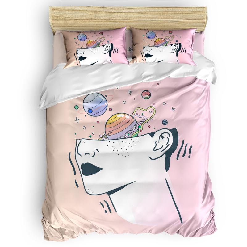 Portrait Starry Sky Universe Line Duvet Cover Set 2/3/4pcs Bedding Set Bed Sheet Pillowcases Cover, As pic
Portrait Starry Sky Universe Line Duvet Cover Set 2/3/4pcs Bedding Set Bed Sheet Pillowcases Cover, As pic