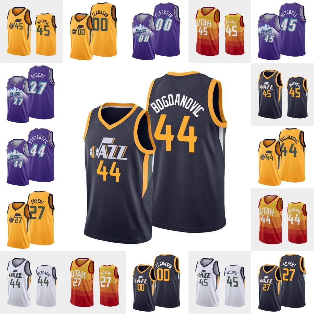 Utah Jazz Men Donovan Mitchell Rudy Gobert Jor dan Clarkson Bojan Bogdanovic Icon Basketball Jersey, Black
Utah Jazz Men Donovan Mitchell Rudy Gobert Jor dan Clarkson Bojan Bogdanovic Icon Basketball Jersey, Black