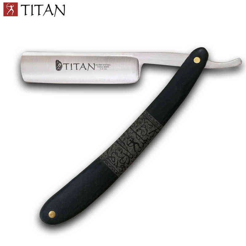 Titan shaving razor sharp already straight razor for men 220112