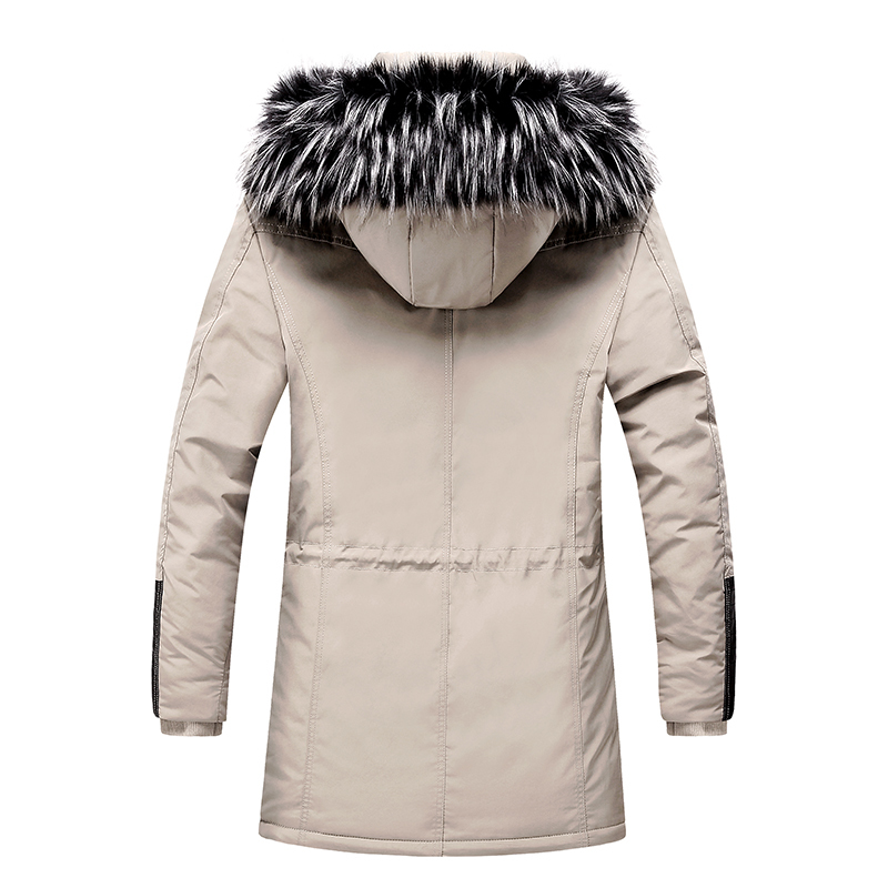 New Winter Jacket Men 15 Degree Thicken Warm Men Parkas Hooded Fleece Man's Jackets Outwear Cotton Coat Parka Jaqueta Masculina T200102