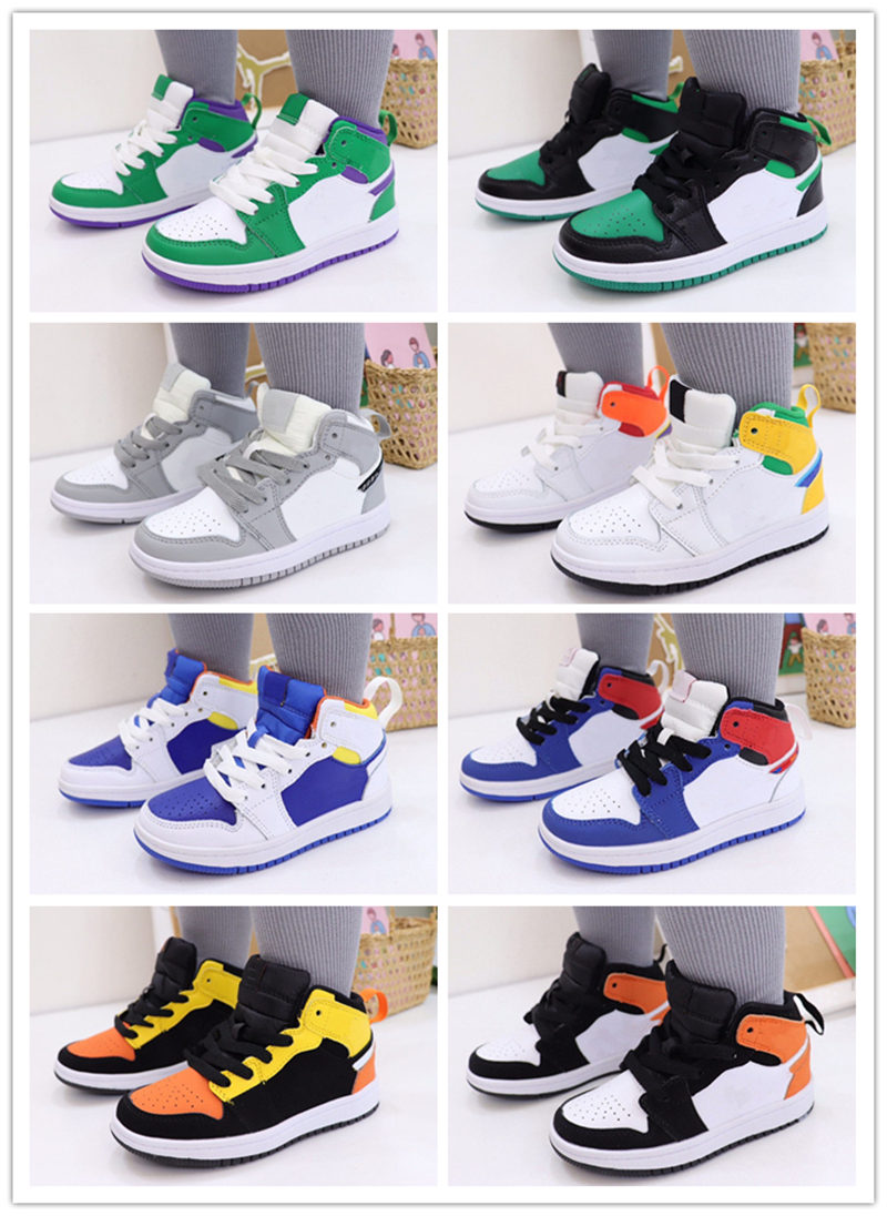 Kids High top AJS 1 Shoes parent-child fund campaign basketball shoes Boys Girls Children walking sneaker size 22-39, 10
Kids High top AJS 1 Shoes parent-child fund campaign basketball shoes Boys Girls Children walking sneaker size 22-39, 10