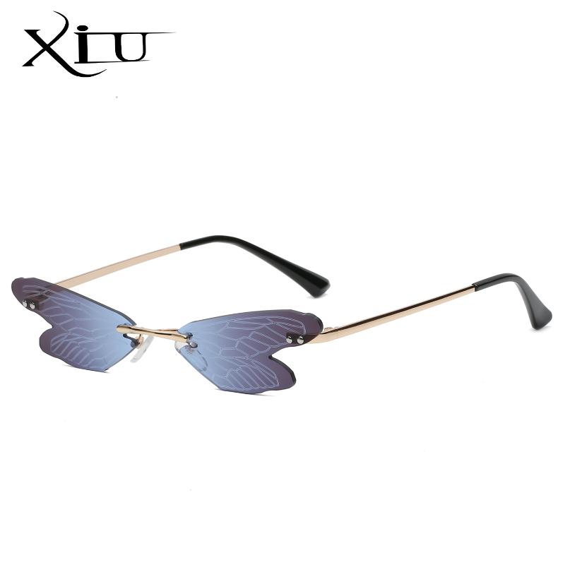 Sunglasses XIU Comming Trend Dragonfly Wing Women Rimless Cat Eye Fashion Special Sun Glasses Street Sunglass UV400
Sunglasses XIU Comming Trend Dragonfly Wing Women Rimless Cat Eye Fashion Special Sun Glasses Street Sunglass UV400