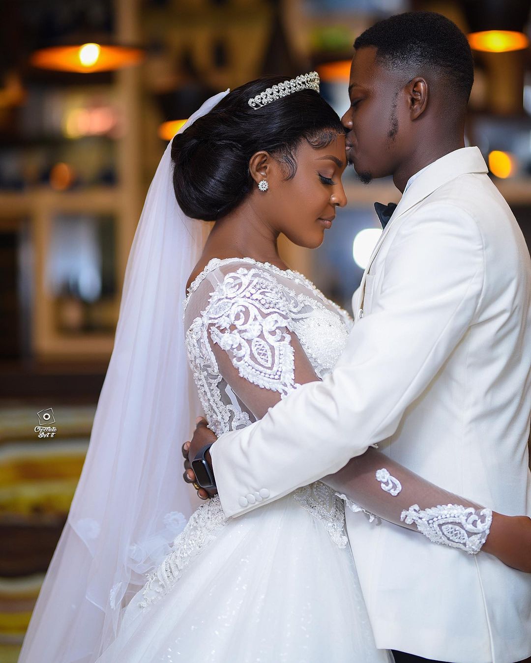 plus size arabic aso ebi sheer neck lace wedding dress beaded crystals long sleeves bridal gowns dresses zj257