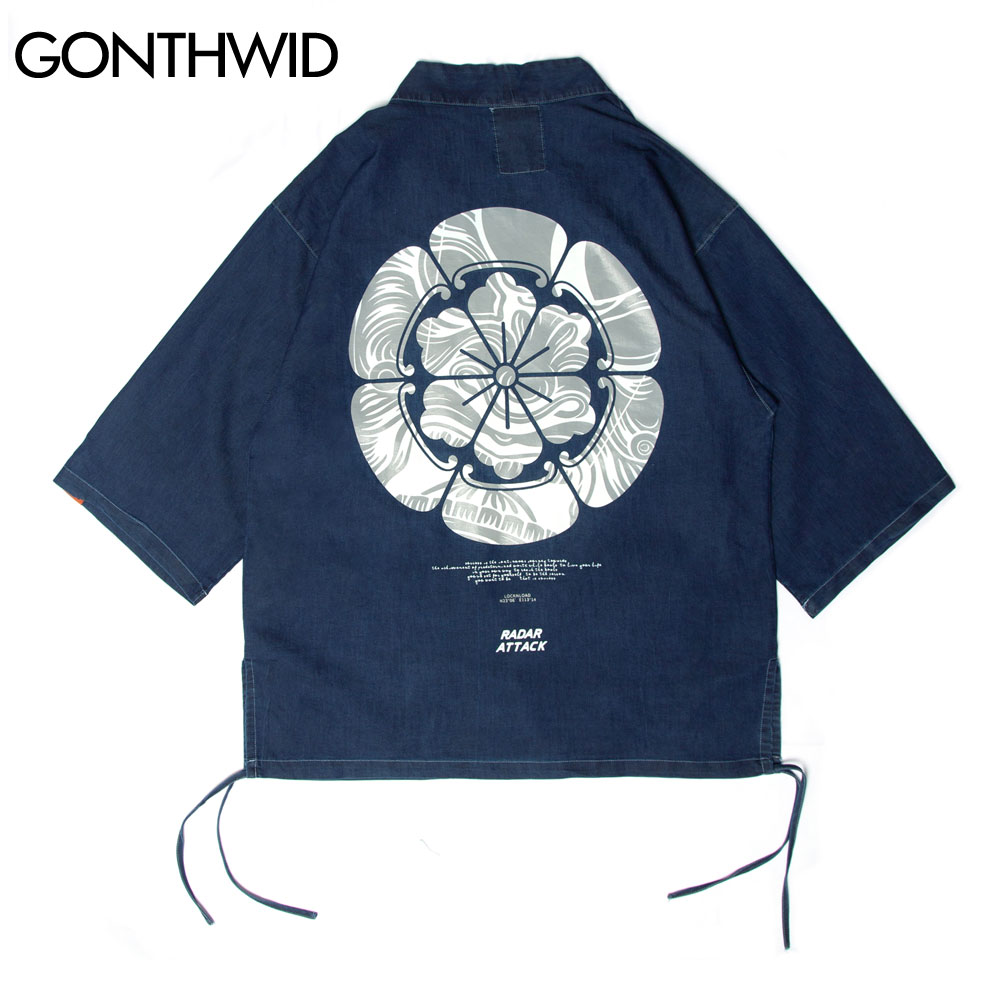 Japanese Kimono Cardigan Jeans Jackets Men Harajuku Fashion Cherry Blossoms Print Casual Loose Coats Tops Outwear Male, Kg-1
Japanese Kimono Cardigan Jeans Jackets Men Harajuku Fashion Cherry Blossoms Print Casual Loose Coats Tops Outwear Male, Kg-1