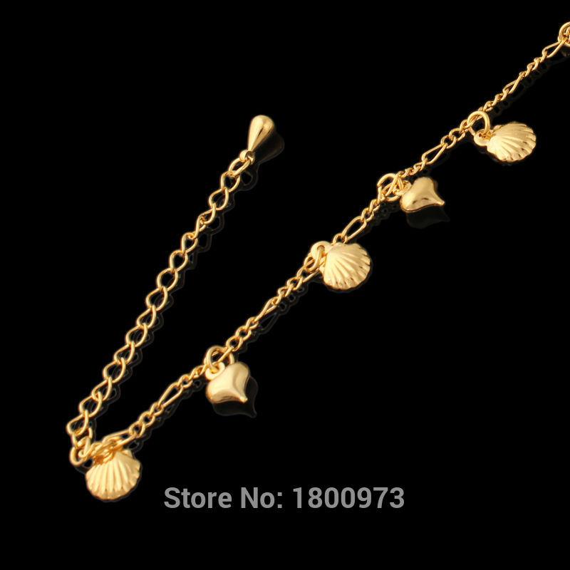 European and America Design . Gold Color Anklets Bracelets For Women With Heart Shaped Fashion Jewelry
European and America Design . Gold Color Anklets Bracelets For Women With Heart Shaped Fashion Jewelry
