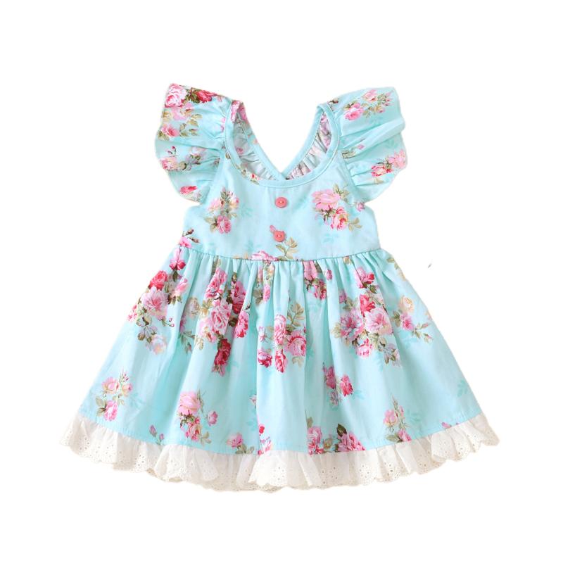 OPPERIAYA Baby Girl Dress backless lace Button Flower Print Flying Sleeve Ruffle Hem Dresses for Holiday Birthday Party Vacation, Blue
OPPERIAYA Baby Girl Dress backless lace Button Flower Print Flying Sleeve Ruffle Hem Dresses for Holiday Birthday Party Vacation, Blue
