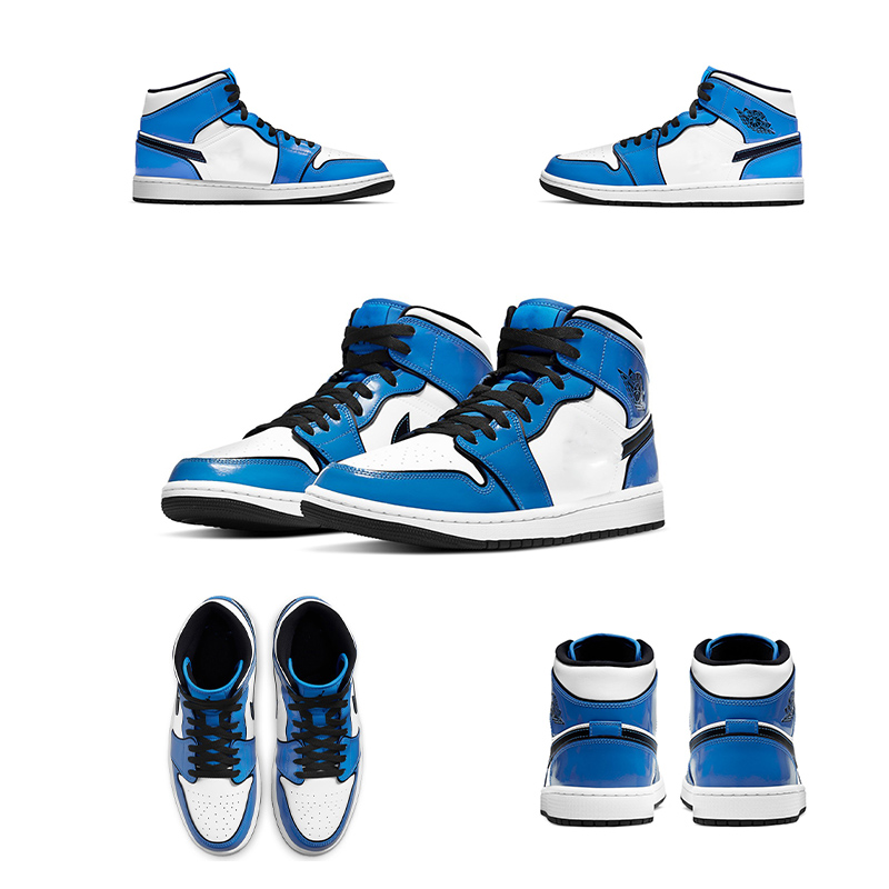 New Unveils 1 Mid Signal Blue Basketball Shoes Coral Stardust Metallic Gold Volt Gold Particle Beige Designer Dutch Green 1s Sports Sneakers, Customize
New Unveils 1 Mid Signal Blue Basketball Shoes Coral Stardust Metallic Gold Volt Gold Particle Beige Designer Dutch Green 1s Sports Sneakers, Customize
