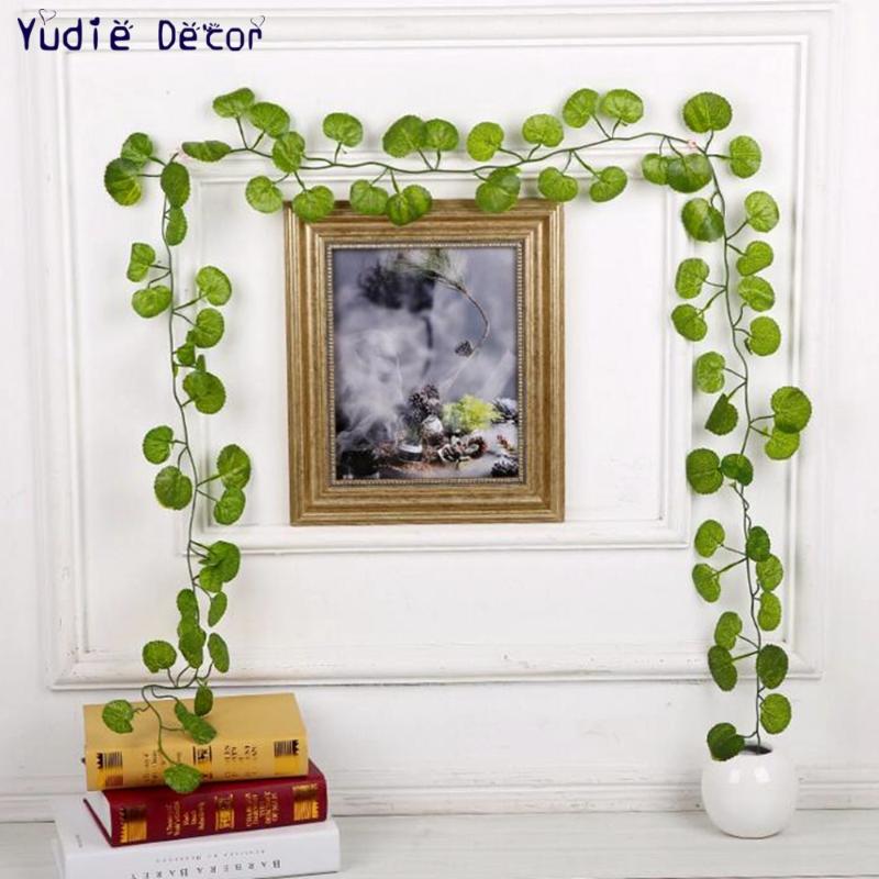 Wholesale 18 M/10pcs Leaf Silk Artificial Flowers Vine For Wedding Party Home Room Picture Frame Decoration Rattan Leaves Crafts
Wholesale 18 M/10pcs Leaf Silk Artificial Flowers Vine For Wedding Party Home Room Picture Frame Decoration Rattan Leaves Crafts