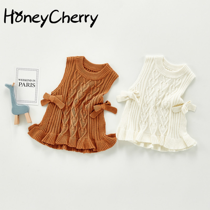 Baby Vest Autumn and Winter Warm All-match Knitted Sweater Vest Baby Girl Wearing Waistcoat Clothes 201106, Beige
Baby Vest Autumn and Winter Warm All-match Knitted Sweater Vest Baby Girl Wearing Waistcoat Clothes 201106, Beige