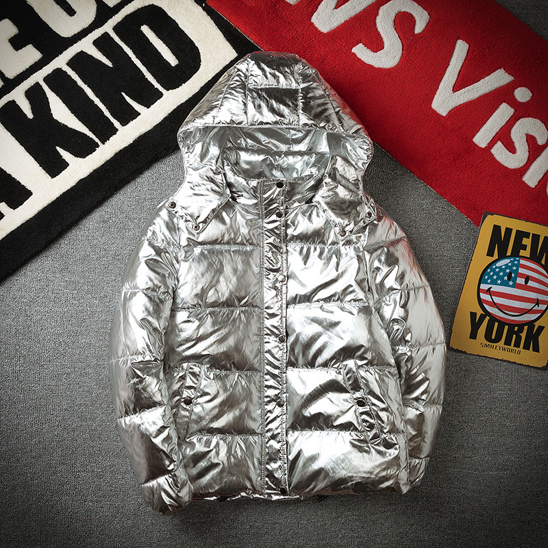2021 New of the Fashion Men with Hoodie Outwear Jacket Bright Silver Man Winter Gross Hot Coat Low Cotton LVQH, Dark silver.
2021 New of the Fashion Men with Hoodie Outwear Jacket Bright Silver Man Winter Gross Hot Coat Low Cotton LVQH, Dark silver.