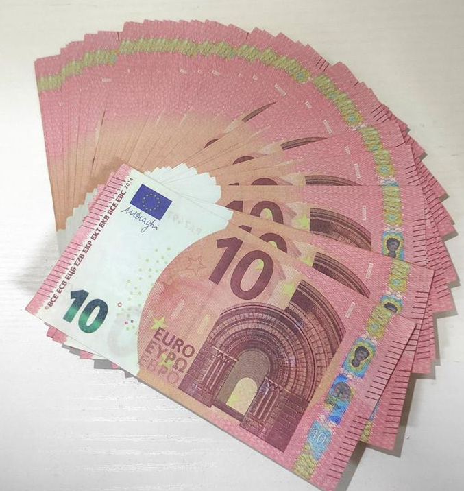 Kids 10euro Paper Currency Dnns Billet Props 1:1 Movie Gifts Billet Props Faux Props Fake Play Euro Atmosphere Bar Party Money Simulati Whqr
Kids 10euro Paper Currency Dnns Billet Props 1:1 Movie Gifts Billet Props Faux Props Fake Play Euro Atmosphere Bar Party Money Simulati Whqr