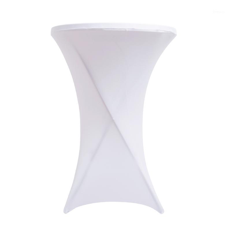 Wedding Decor Stretch Cloth Practical Accessory Elastic Band Bar Table Cover Durable Party Banquet Home Washable Cocktail Desk1, White
Wedding Decor Stretch Cloth Practical Accessory Elastic Band Bar Table Cover Durable Party Banquet Home Washable Cocktail Desk1, White