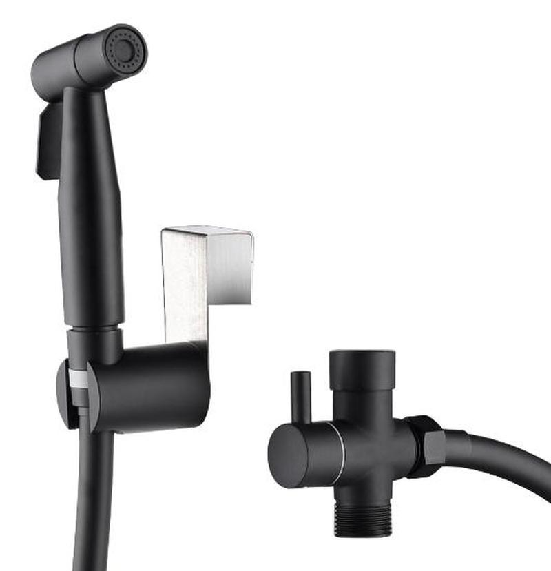 New Black Water Gun Household Toilet Pressurized Toilet Spray Gun Companion Bidet Faucet Flushing Artifact To Flush The Toilet
New Black Water Gun Household Toilet Pressurized Toilet Spray Gun Companion Bidet Faucet Flushing Artifact To Flush The Toilet