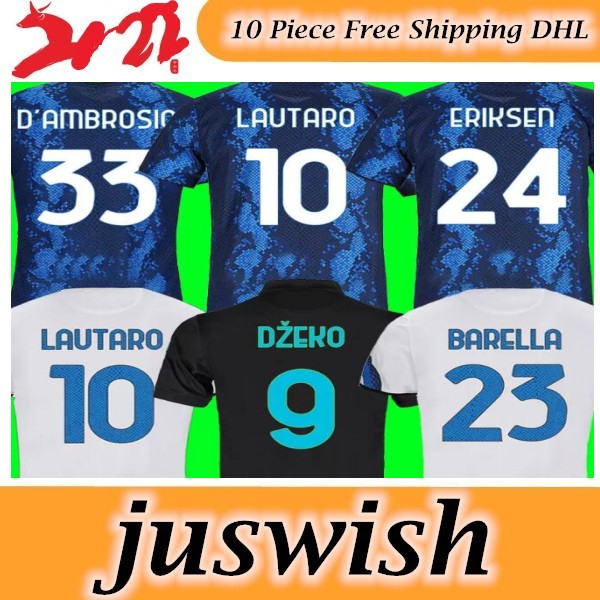 BARELLA soccer jersey VIDAL LAUTARO ERIKSEN ALEXIS DZEKO CORREA inter 21 22 football shirts 2021 2022 uniforms men + kids kit away third 3rd black tops, Grey
BARELLA soccer jersey VIDAL LAUTARO ERIKSEN ALEXIS DZEKO CORREA inter 21 22 football shirts 2021 2022 uniforms men + kids kit away third 3rd black tops, Grey