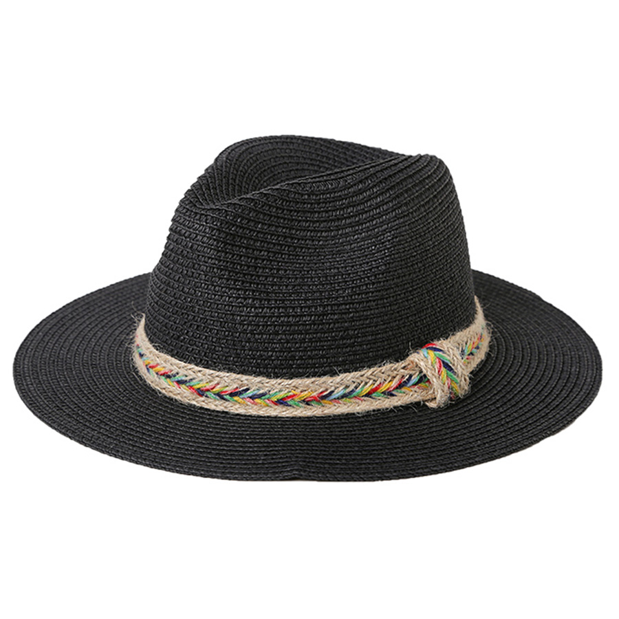 Summer Toquilla Straw Wide Brim Women Panama Beach Sun Hat For Fashion Elegant Lady Floppy Chapeu Feminino Fedora Sunbonnet, Black
Summer Toquilla Straw Wide Brim Women Panama Beach Sun Hat For Fashion Elegant Lady Floppy Chapeu Feminino Fedora Sunbonnet, Black