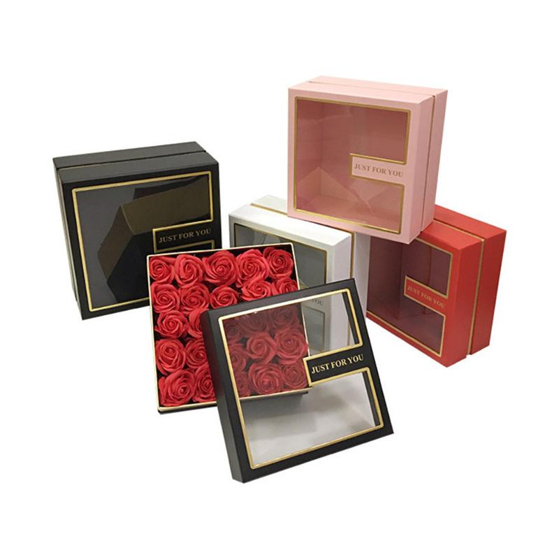 2PCS/set Square PVC Transparent lid flower gift box birthday/wedding party Valentine's Day present pack box Buy 2 set 10% OFF
2PCS/set Square PVC Transparent lid flower gift box birthday/wedding party Valentine's Day present pack box Buy 2 set 10% OFF