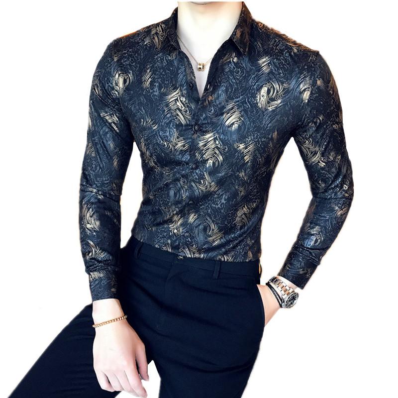 2020 Men Flower shirt Long Sleeve White & Black Shirt Men Spring and Autumn New Man Top Fashion camisa masculina mens shirts 3xl
2020 Men Flower shirt Long Sleeve White & Black Shirt Men Spring and Autumn New Man Top Fashion camisa masculina mens shirts 3xl
