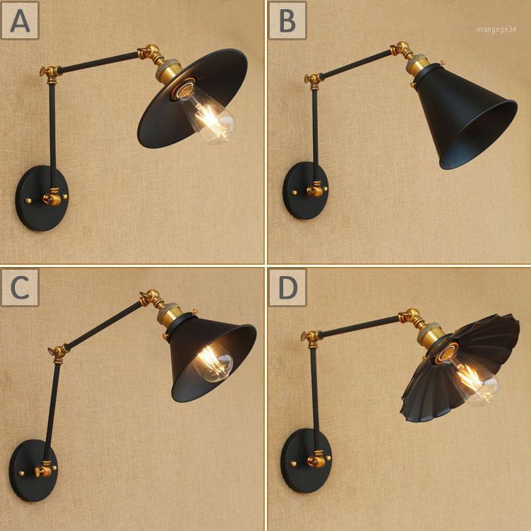Edison light bulb long arm switch wall lamp warehouse loft American country retro industry Vintage iron Small Wall Lamps1
Edison light bulb long arm switch wall lamp warehouse loft American country retro industry Vintage iron Small Wall Lamps1