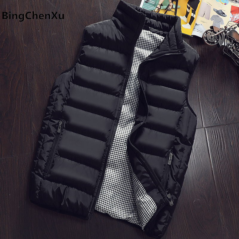 Vest Men New Stylish Autumn Vests Spring Warm Sleeveless Jacket Army Waistcoat Men's Vest Fashion Casual Coats Mens 10 Colors 19 201120
