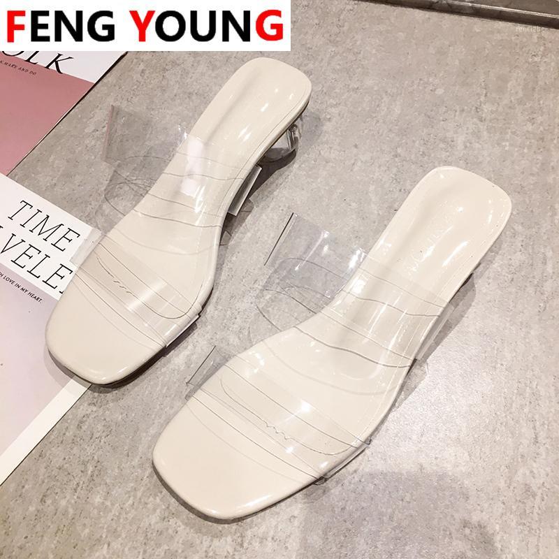 Women Summer Shoes Slippers Woman Clear Round Heels High Pumps Square Open Toe Wedding Jelly Buty Damskie High Heels1, Khaki 9cm
Women Summer Shoes Slippers Woman Clear Round Heels High Pumps Square Open Toe Wedding Jelly Buty Damskie High Heels1, Khaki 9cm