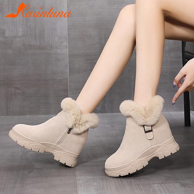 Karin Fashion Hot Sale Female Shoes Falt Platform Zip Round Toe Solid Buckle Straps Short plush Ankel Booties, Beige
Karin Fashion Hot Sale Female Shoes Falt Platform Zip Round Toe Solid Buckle Straps Short plush Ankel Booties, Beige