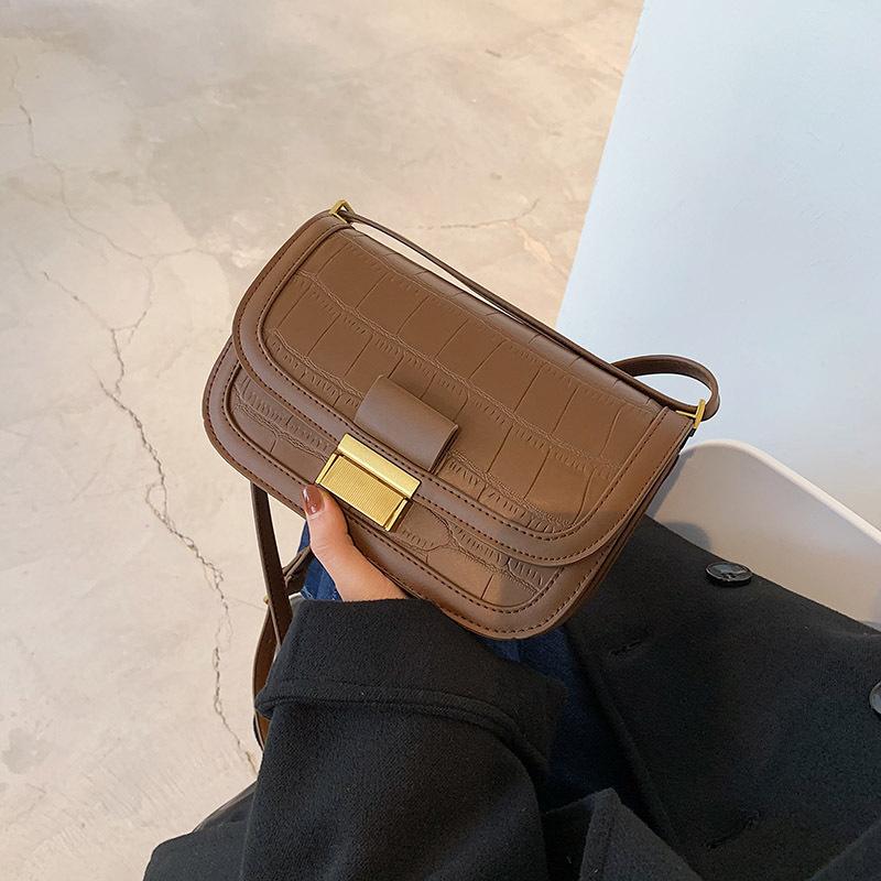Fashion Crocodile Pattern Crossbody Bag Women PU Leather Shoulder Bag Casual Messenger Designer Small Square Bolso, Khaki
Fashion Crocodile Pattern Crossbody Bag Women PU Leather Shoulder Bag Casual Messenger Designer Small Square Bolso, Khaki