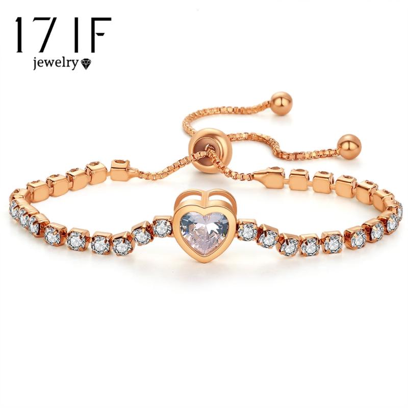 DAXI Cubic Zirconia Bracelets For Women Rose Gold Silver Color Love Charms Bracelet & Bangle Tennis Chain Fashion Jewelry Gifts
DAXI Cubic Zirconia Bracelets For Women Rose Gold Silver Color Love Charms Bracelet & Bangle Tennis Chain Fashion Jewelry Gifts