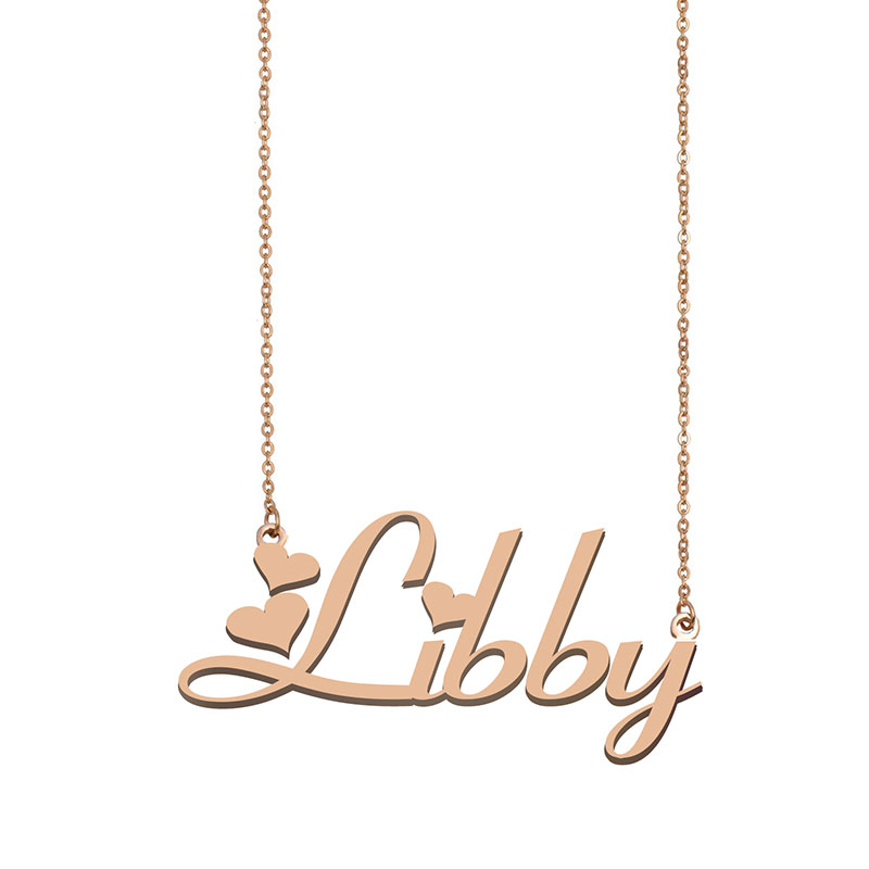 Libby Name Necklace… - image