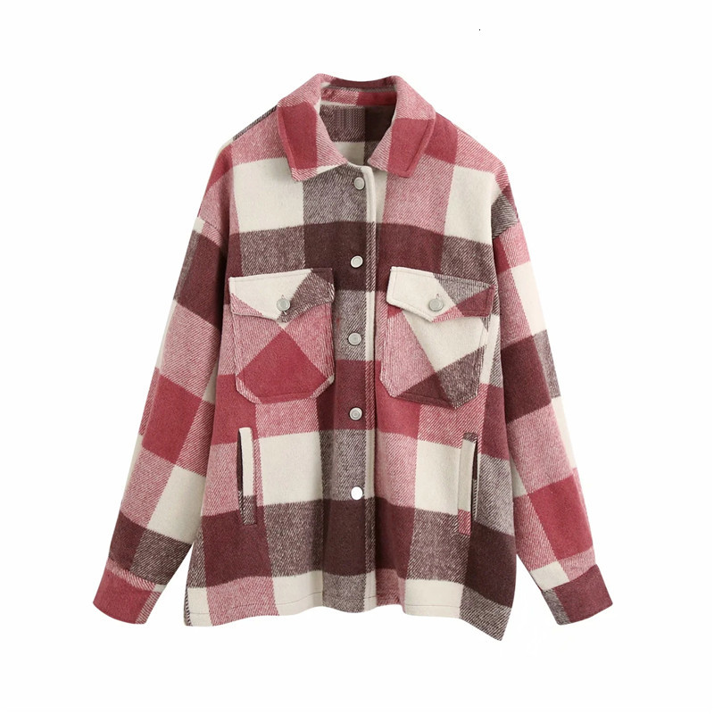 2021 New Veste Women Vintage Oversize Plaid Tweed Jacket Coat Stylish Pocket Lapel Collar Long Sleeves Multicolor Loose Outerwear L937, A5
2021 New Veste Women Vintage Oversize Plaid Tweed Jacket Coat Stylish Pocket Lapel Collar Long Sleeves Multicolor Loose Outerwear L937, A5